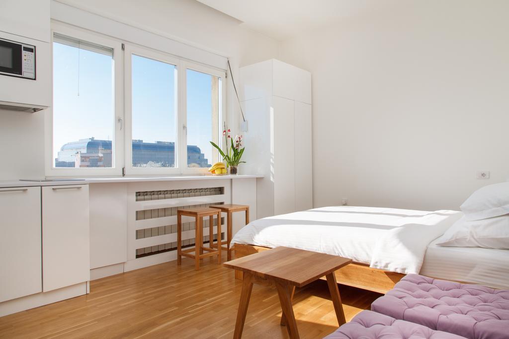 Apartment Slavia District بلغراد الغرفة الصورة